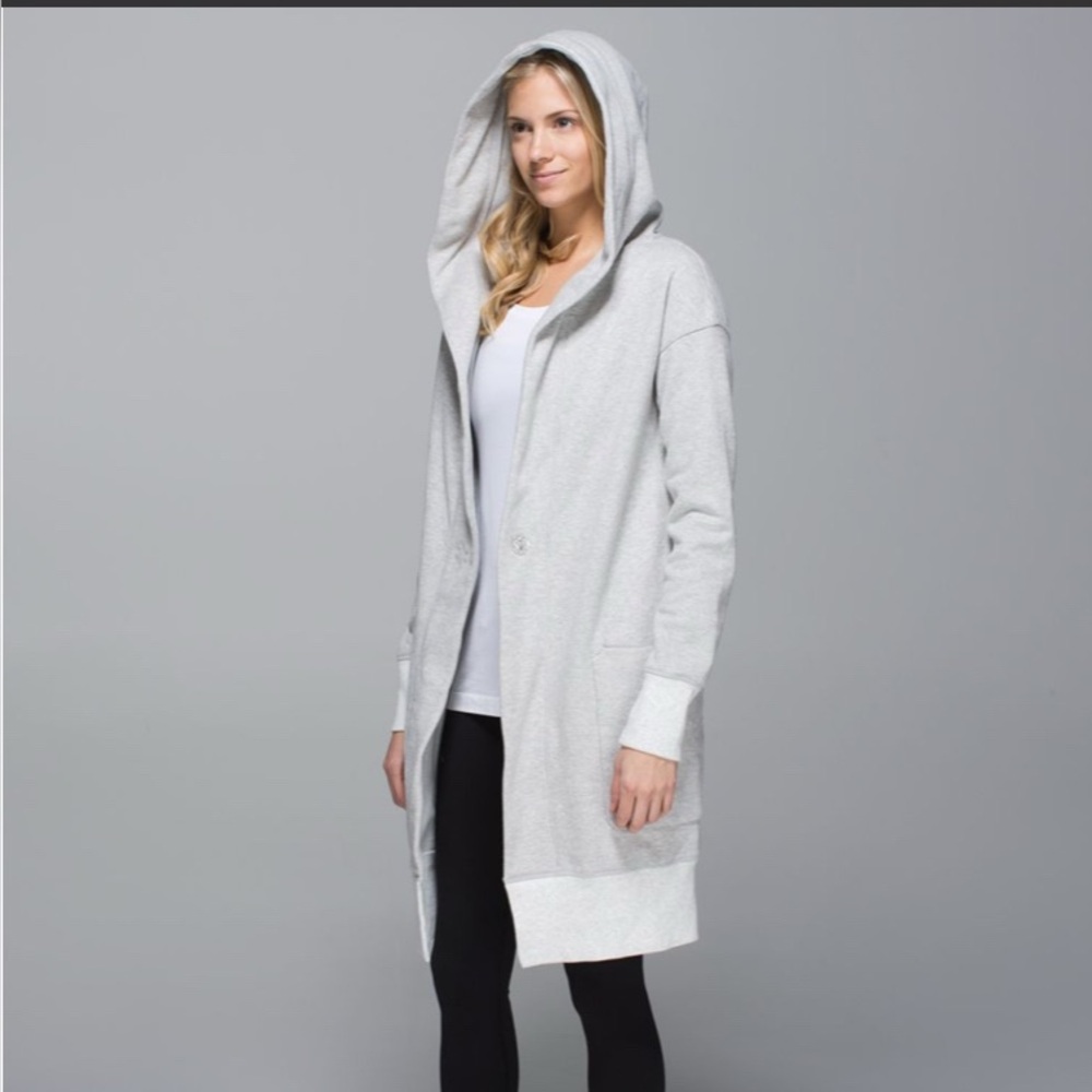Lululemon Karmacollected Wrap Heathered Light Grey
